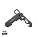 Gear X taitettava EDC-työkalu karabiinilla, musta