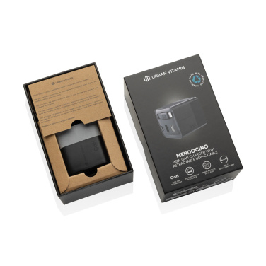 Logotrade liikelahjat mainoslahjat tuotekuva: Urban Vitamin Mendocino – 65 W GaN-laturi