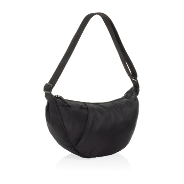 Logo trade liikelahja kuva: Crescent XL AWARE™ RPET puolikuun muotoinen crossbody-laukku