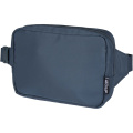 Trip Aware™ kierrätetystä materiaalista valmistettu 1 litran crossbody-laukku, Hale Blue