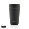 Topl kierrätetty muovi ToGo Tumbler patentoitu 360 kansi 350, harmaa