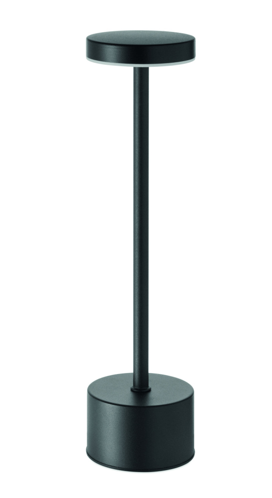 Logo trade mainoslahja ja liikelahja tuotekuva: Alumiininen pöytävalaisin