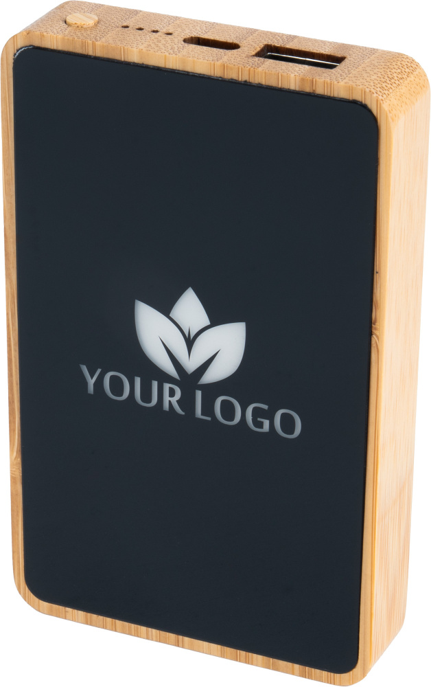 Logotrade mainostuotet kuva: Varavirtalähde 5000 mAh valaistulla logolla