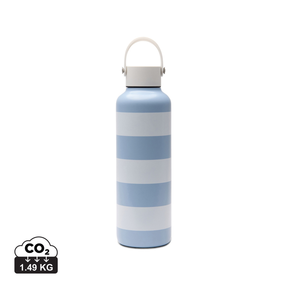 Logo trade liikelahja mainoslahja tuotekuva: VINGA Lagoa RCS SS -juomapullo 600 ml