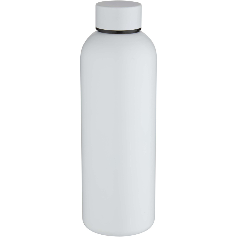 Logo trade mainoslahja kuva: Spring 750 ml:n RCS-kierrätetty, yksiseinäinen, ruostumattomasta teräksestä valmistettu vesipullo, eristämätön