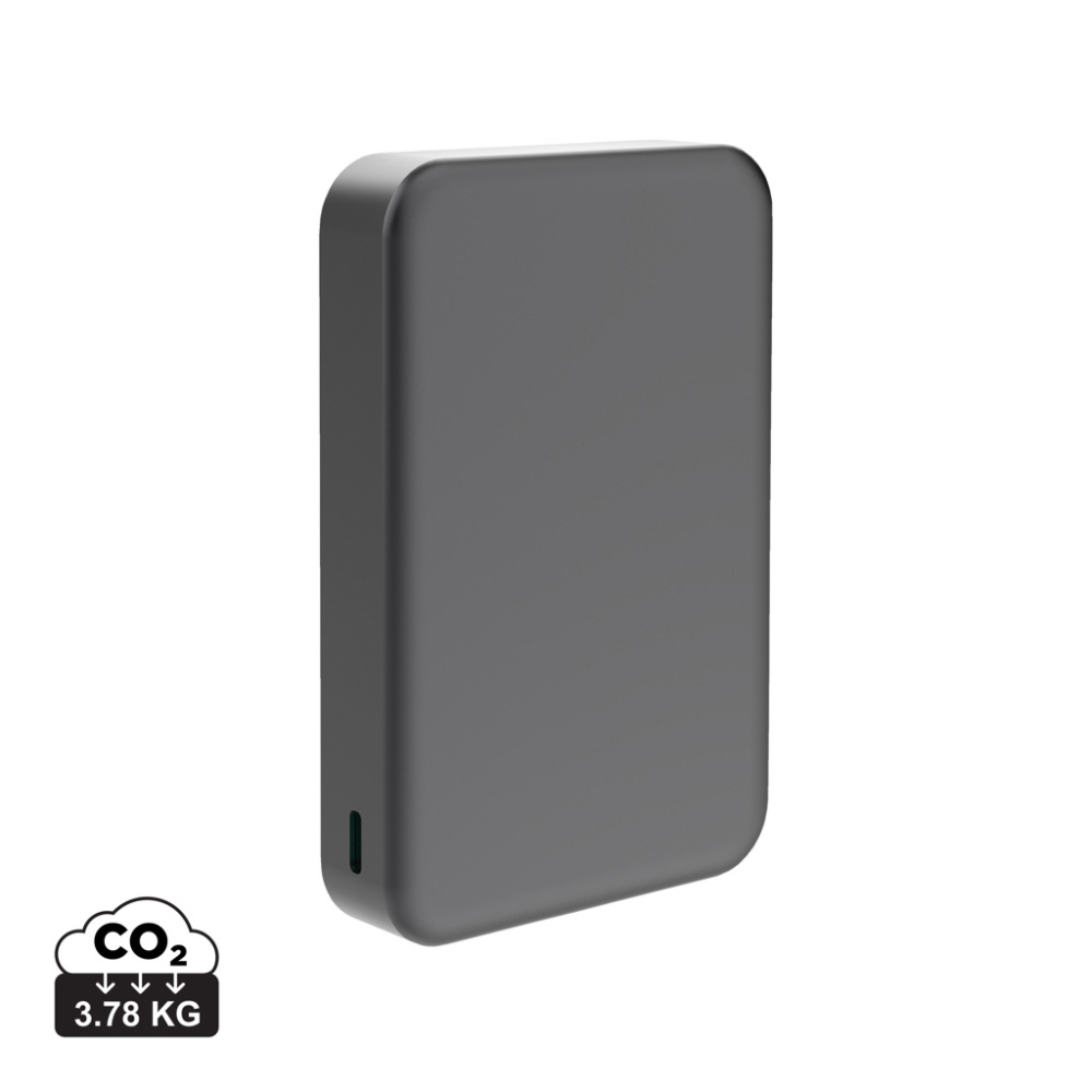 Logo trade mainostuote kuva: Quantum ultra-nopea 10 000 mAh magneettinen 25 W powerbank.