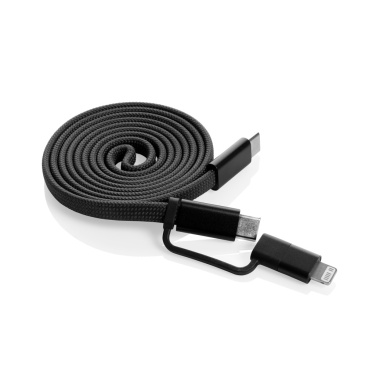 Logotrade liikelahjat kuva: Arc RCS-kierrätetty 60 W 2-in-1 magneettinen kaapeli