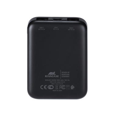 Logo trade liikelahjat tuotekuva: Varavirtalähde VA2006 5000 mAh RIVACASE