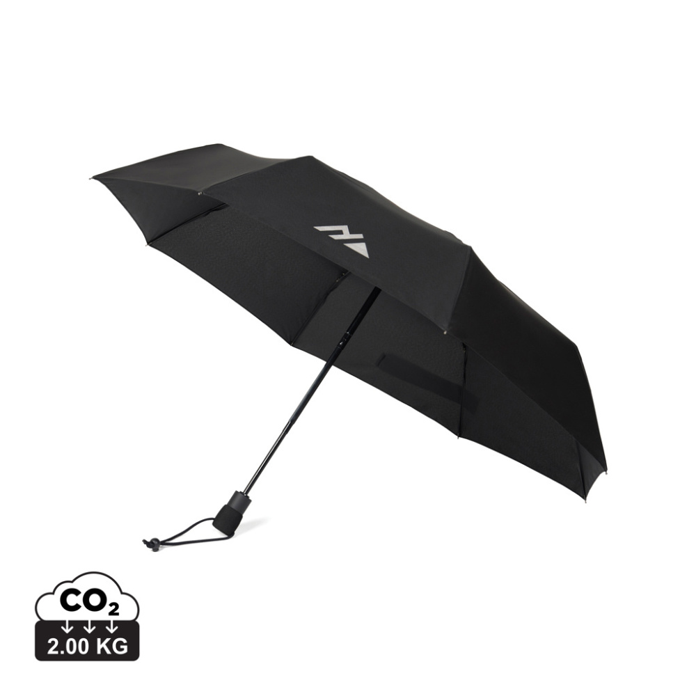 Logotrade mainoslahja tuotekuva: Nordic Drift Trail 23" AWARE™ RPET -sateenvarjo UPF 50+