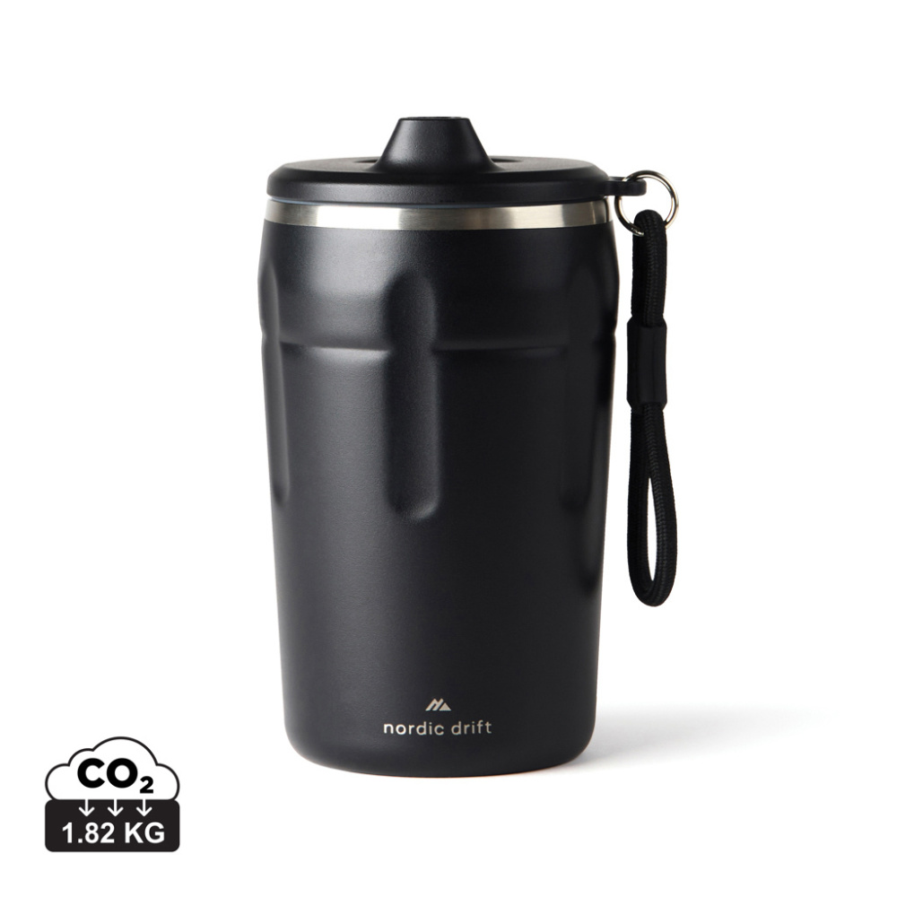 Logotrade mainostuote tuotekuva: Nordic Drift Trail RCS - lukittava kahvimuki 350ml