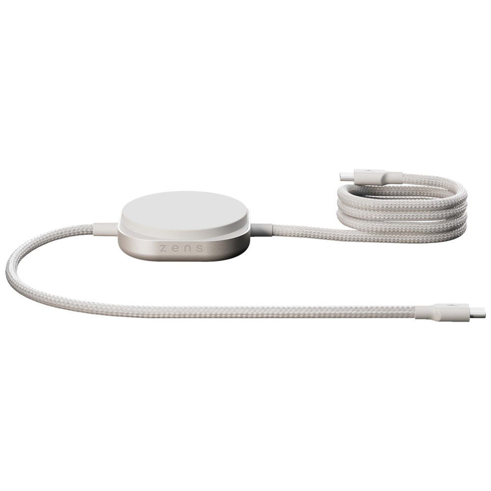 Logotrade liikelahja mainoslahja kuva: Zens Pro 2 240 W:n USB-C 2-in-1 -latauskaapeli