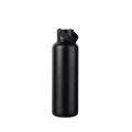 Baltimore RCS perdirbtas SS butelis 600 ml, juodas