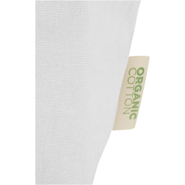 Logotrade reklaminės dovanos nuotrauka: „Odisha“ 180 g/m² OCS ekologiškas didelis aksesuarų maišelis, 3 l