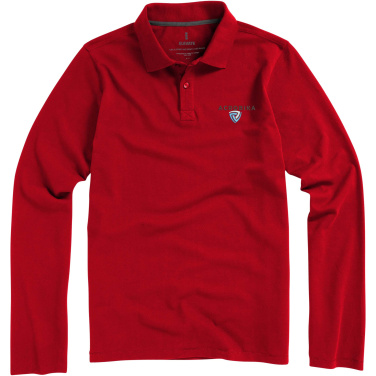 Logotrade reklaminiai produktai nuotrauka: Oakville vyriškas polo ilgomis rankovėmis