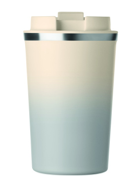 Logotrade dovana nuotrauka: Dvigubos sienelės stiklinė 350 ml