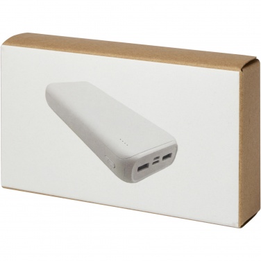 Logotrade ziemassvētku dāvanas foto: Electro 20 000 mAh pārstrādāta plastmasas barošanas banka 