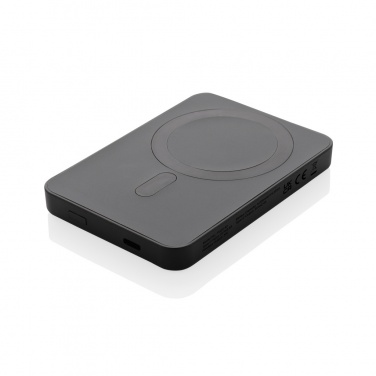 Logotrade dāvanas foto: Magnetix RCS pārstrādāta plastmasas 5000 mah magnētiskā jaudas banka