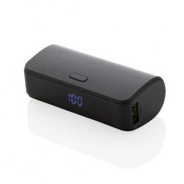 Logotrade ziemassvētku dāvanas foto: FlashCharge RCS rplastic 5000 mah ātrās uzlādes jaudas banka