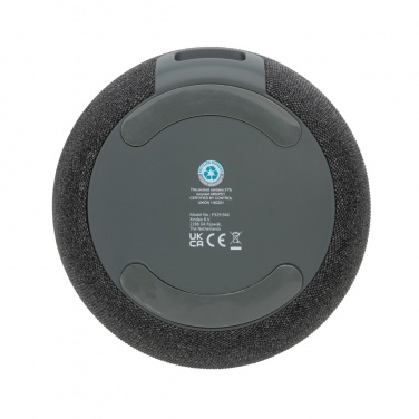 Logotrade dāvanas foto: RCS Rplastic/PET un bambusa 5W skaļrunis