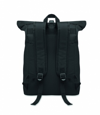Logotrade Ideja dāvanas foto: 600D poliestera rolltop mugursoma