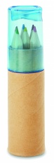 6 krāsaini zīmuļi