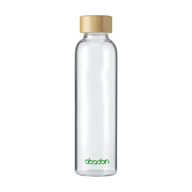 Logotrade logo dāvanas foto: Senga Glass Bamboo 500 ml dzeramā pudele