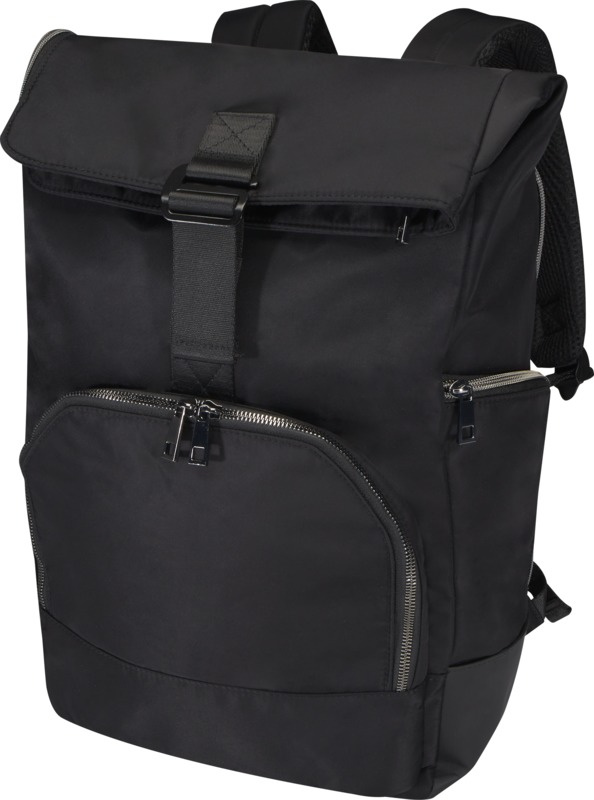 Logotrade ziemassvētku dāvanas foto: Rhine 15” GRS pārstrādāta rolltop mugursoma 18L