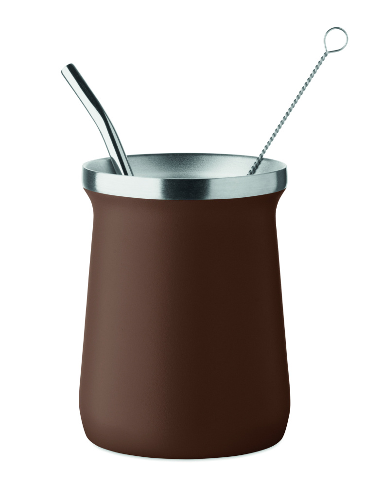 Logotrade korporatīvās dāvanas foto: Yerba mate tējas krūze