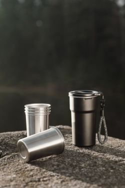 Logotrade biznesa dāvanas foto: VINGA Parks RCS SS krūzītes, 4 gab., 250 ml