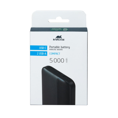 Logotrade Ideja dāvanas foto: Power Bank VA2006 5000 mAh RIVACASE