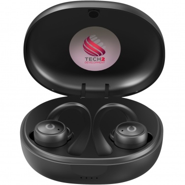 Логотрейд pекламные cувениры картинка: Prixton TWS160S sport Bluetooth® 5.0 спортивные наушники