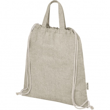 Логотрейд pекламные подарки картинка: Pheebs 150 г/м² Aware™ рюкзак со шнурком из переработанных материалов
