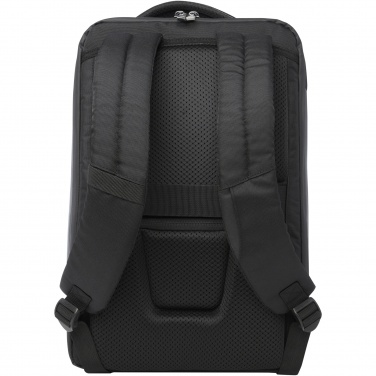 Логотрейд бизнес-подарки картинка: Expedition Pro компактный рюкзак для ноутбука из переработанных материалов по стандарту GRS,15,6 дюймов, объемом 12 л