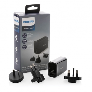 Лого трейд pекламные подарки фото: Сверхбыстрое дорожное зарядное устройство Philips PD