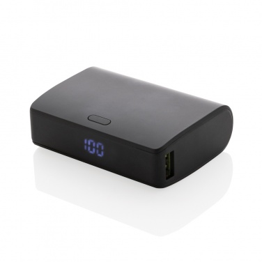 Лого трейд pекламные cувениры фото: FlashCharge RCS rplastic 10000 мАч быстрая зарядка powerbank