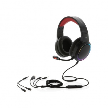 Логотрейд pекламные продукты картинка: игровая гарнитура RGB