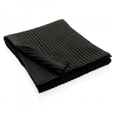 Лого трейд pекламные cувениры фото: Вязаный шарф Impact AWARE™ Polylana® 180 x 25 см