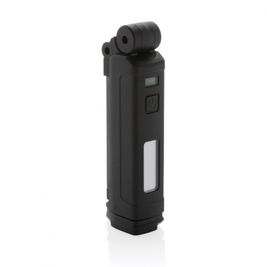 Логотрейд pекламные cувениры картинка: Gear X RCS rPlastic USB-перезаряжаемый рабочий фонарь