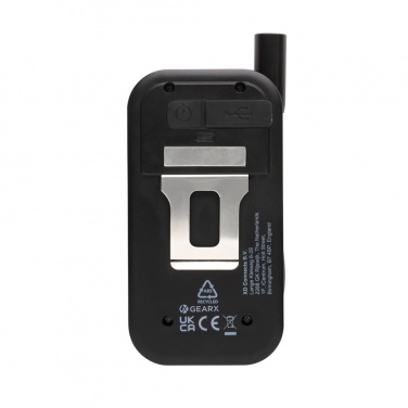 Логотрейд pекламные подарки картинка: Gear X RCS rPlastic USB-перезаряжаемый рабочий фонарь