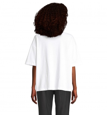 Лого трейд бизнес-подарки фото: BOXY WOMEN T-SHIRT OVERSIZE