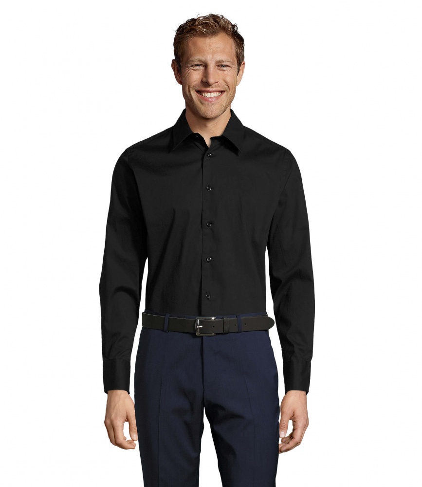 Лого трейд pекламные cувениры фото: BRIGHTON men shirt 140g