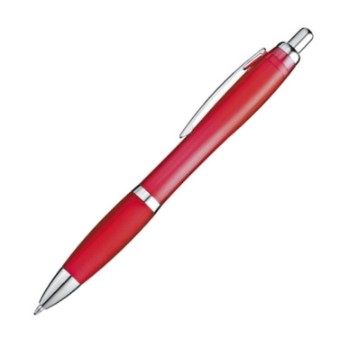 Логотрейд pекламные cувениры картинка: Пластиковая шариковая ручка МОСКВА