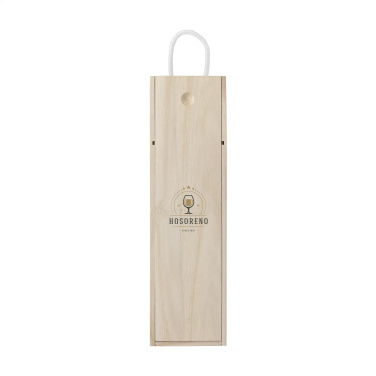 Лого трейд бизнес-подарки фото: Винная коробка WineWood