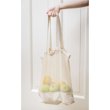 Логотрейд pекламные продукты картинка: Сумка для покупок Natura Organic Mesh Shopper (180 г/м²)