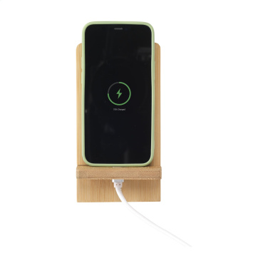Логотрейд бизнес-подарки картинка: Подставка для телефона Miyo Bamboo