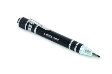 Логотрейд pекламные подарки картинка: recycled multi tool pen