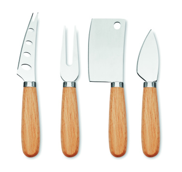 Лого трейд pекламные подарки фото: Set of 4 cheese knives