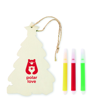 Лого трейд бизнес-подарки фото: Christmas tree ornament
