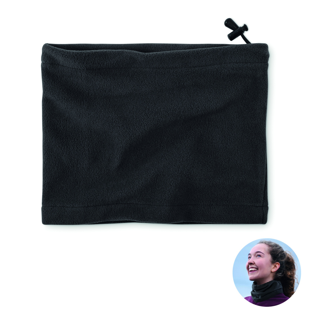 Лого трейд бизнес-подарки фото: Fleece multiuse beanie