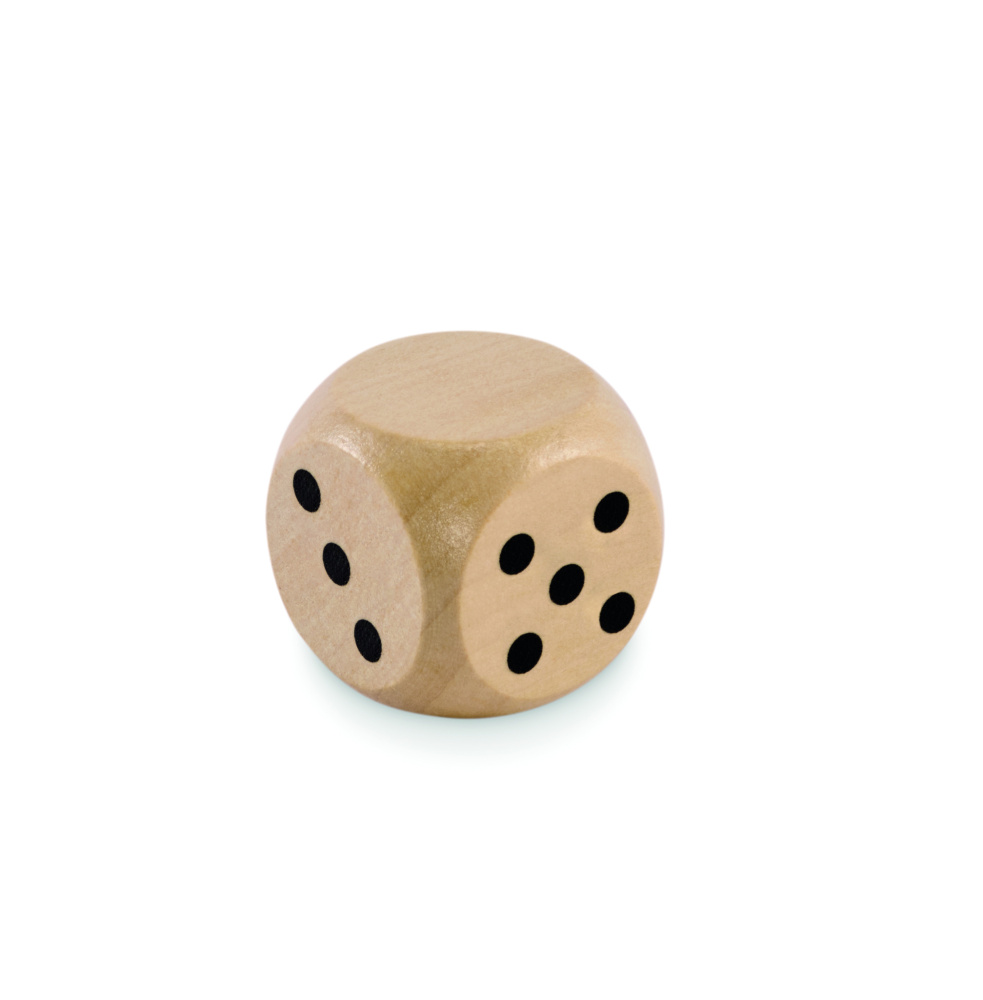 Лого трейд pекламные cувениры фото: Schima wooden dice 3cm dia